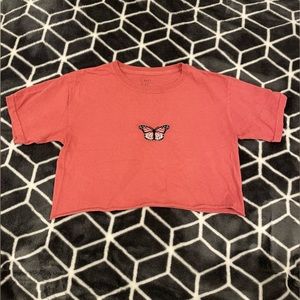 Brandy Melville Butterfly Tee